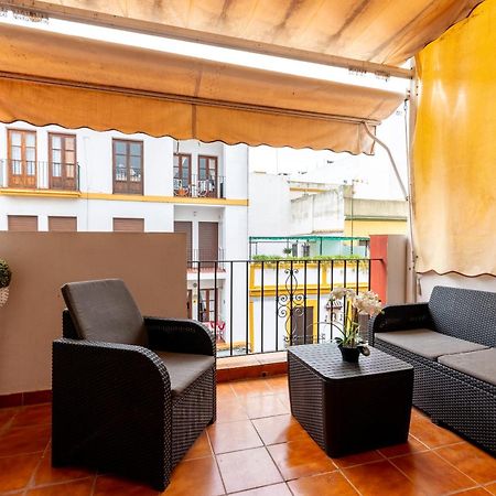 Appartamento Aoa Casa Triana Familiar Con Terraza Siviglia Esterno foto